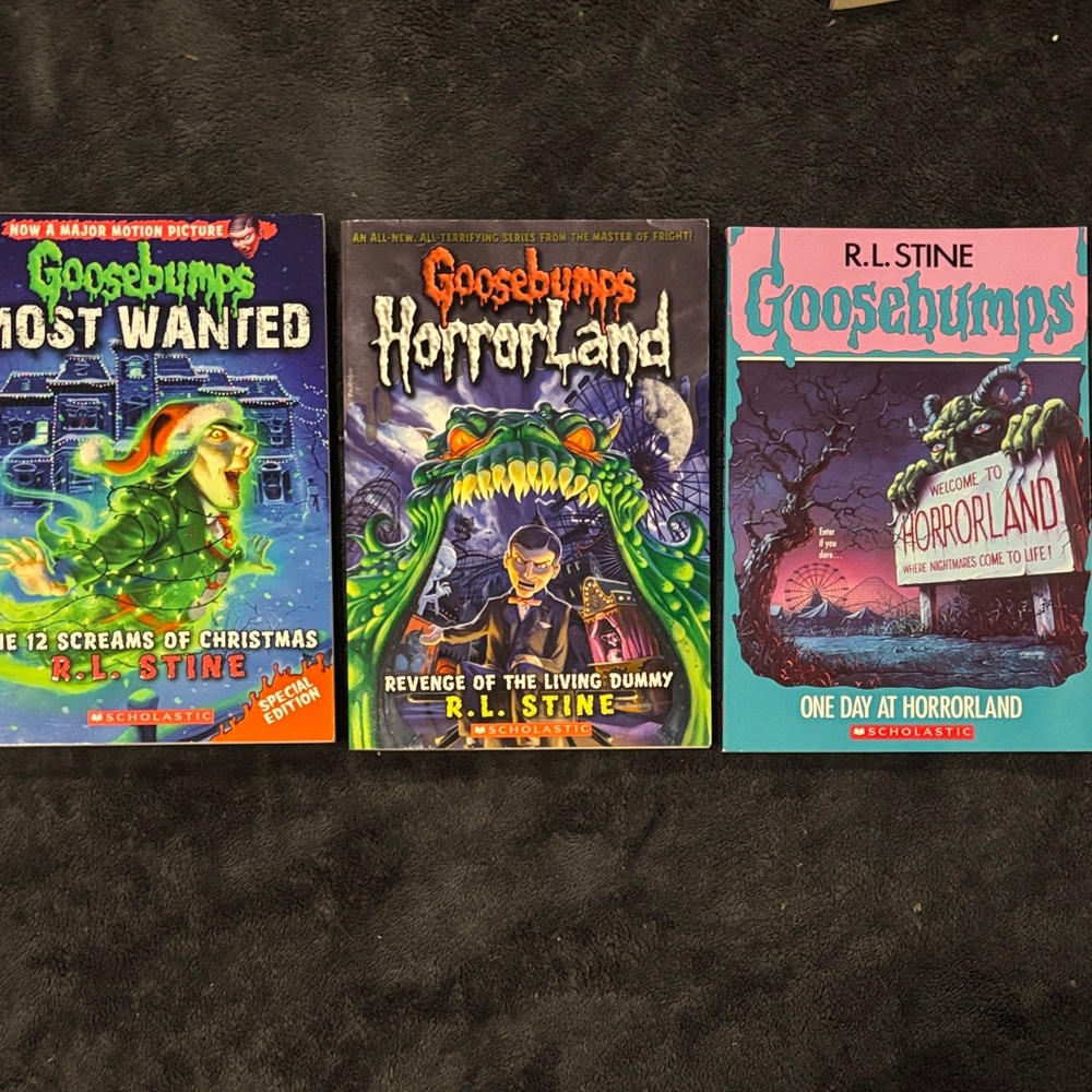 Goosebumps Book Bundle: 3 books